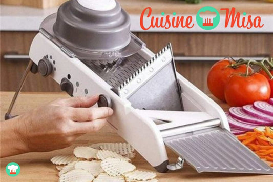 MANDOLINE CUISINE: LE COUTEAU SUISSE POUR DES REPAS SAINS