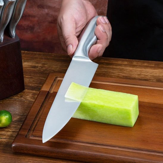 couteau de cuisine ergonomique