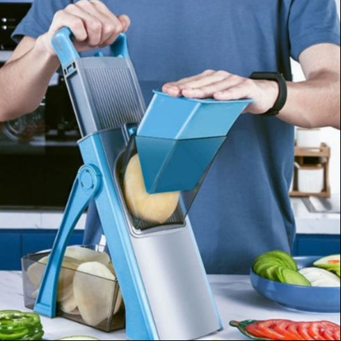 mandoline cuisine bleue